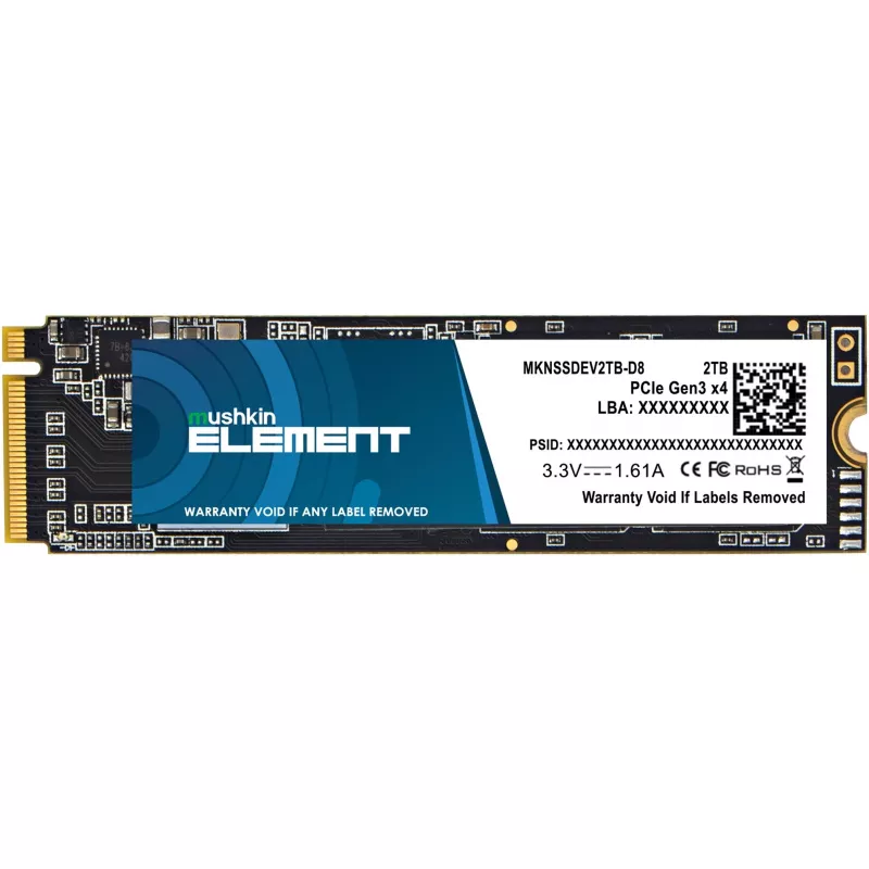 Mushkin ELEMENT - SSD - 2 TB - Internal - M.2 2280 - PCIe 3.0 x4 (NVMe)