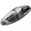 Clatronic AKS 832 handheld vacuum Black, Stainless steel, Transparent Bagless