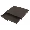 DIGITUS DN-19 KEY-1U-SW 1U Lockable Keyboard Drawer & Document Storage for 19 inch Racks, Black