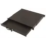 DIGITUS DN-19 KEY-1U-SW 1U Lockable Keyboard Drawer & Document Storage for 19 inch Racks, Black