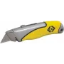 Utility Knife C.K Tools T0957-1 Stainless Steel Yellow Snap-off Blade