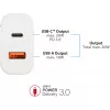 Alcasa PCA-W003W Charger for Mobile Devices White (PCA-W003W)