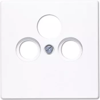 Wall switch frame JUNG LS 990 SAT WW – minimalist series frame for modular electrical switches