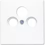 Wall switch frame JUNG LS 990 SAT WW – minimalist series frame for modular electrical switches