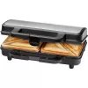 ProfiCook PC-ST 1092 - Sandwichmaker - 900 W - Stainless Steel/Black