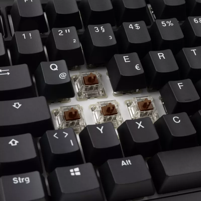 Ducky Tinker 75 keyboard Gaming USB German Black