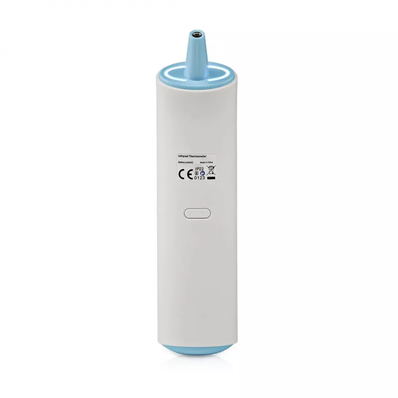 Nedis BTHTIR10WT digital body thermometer Remote sensing thermometer White Ear, Forehead Sensor