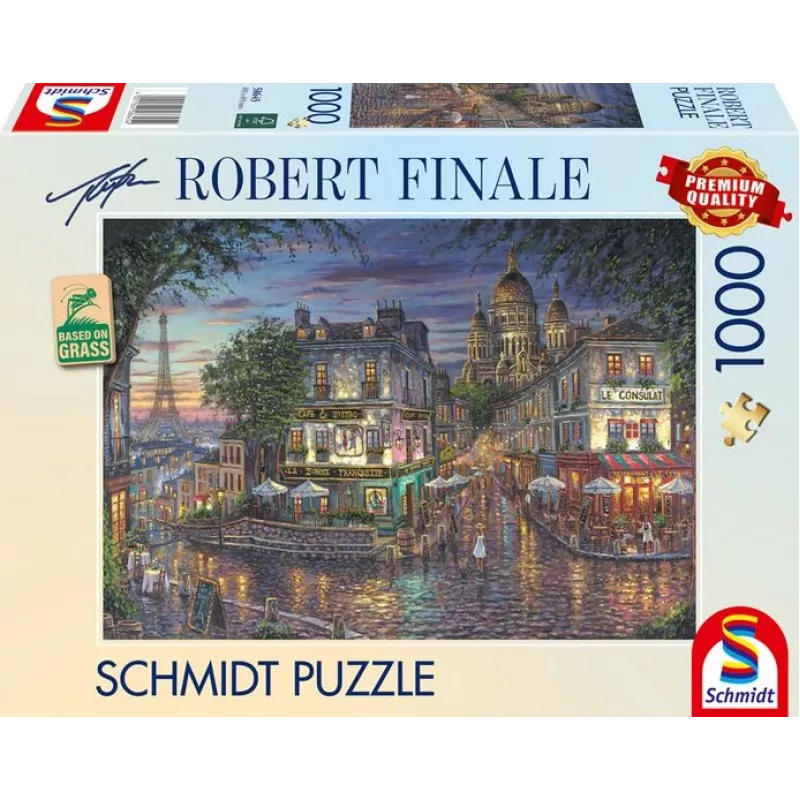 Robert Finale: Montmatre, Puzzle 1000 Pieces