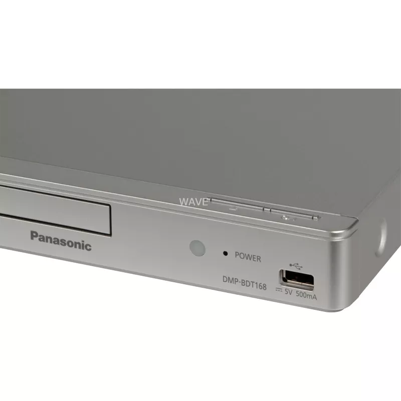 Panasonic Blu-ray Disc Player DMP-BDT168EG DVD-Video, MP3, WMA, JPEG, WAV, XviD, AAC, AVCHD, MKV, CD-DA, FLAC, MPO, BD-MV, ALAC USB connectivity