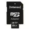 Memory Card Intenso 64GB MicroSDXC UHS-I Class 10 3433490