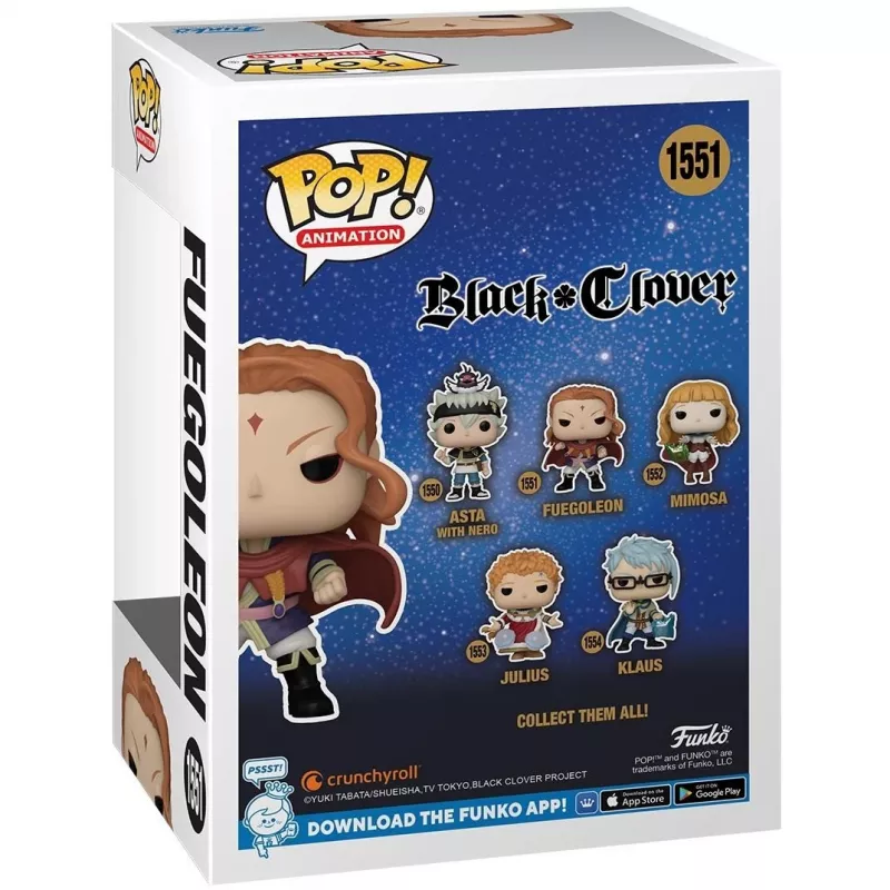 Funko Pop figure Black Clover Fuegoleon 10cm (143273)