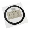 Dust Filter DEMCiflex 140mm round — black/white for case fans