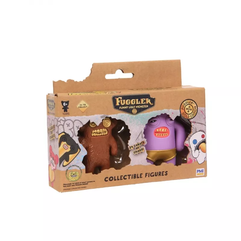 Action Figures 2‑Pack p.m.i kids world FUGGLER S3 Gold Edition assortment