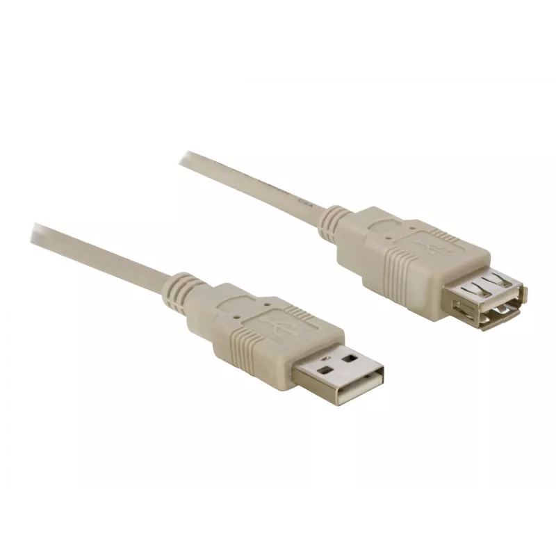 USB 2.0 Extension Cable DeLOCK 82240 3m Grey