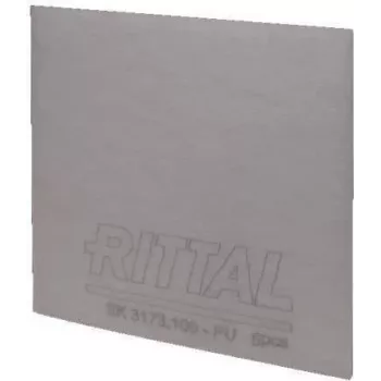 Computer cooling system part Rittal 3173.100 — fiber panel, grey, 289×289×17 mm, air-cooled