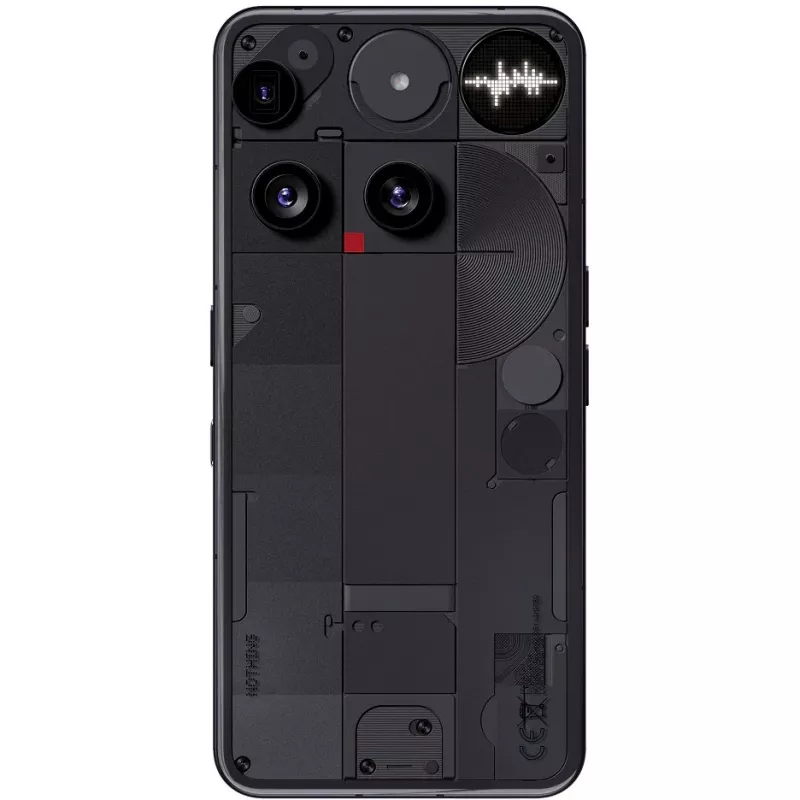 Nothing Phone (3) black - 5G Smartphone - Dual-SIM - RAM 12 GB / Internal Memory 256 GB - OLED-Display - 6.67 (A10000022)