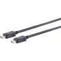 DisplayPort cable S/CONN 10-81035 2 m Black
