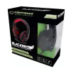 Gaming Headset ESPERANZA BLACKBIRD, Microphone, USB/Jack 3.5mm, Black/Red