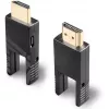 Lindy 10m Fibre Optic Hybrid Micro-HDMI 18G Cable with Detachable HDMI and DVI Connectors