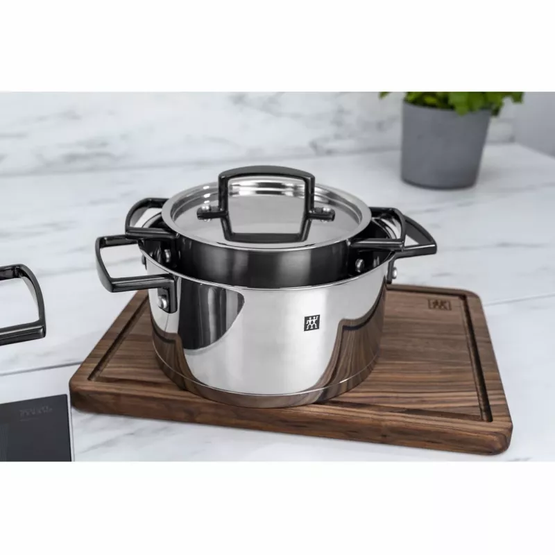 Zwilling BELLASERA cookware set 5-piece, 18/10 Stainless Steel (71160-005-0)