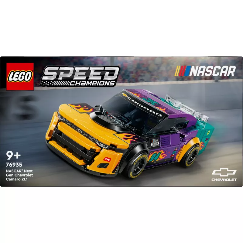 Construction toy LEGO Speed Champions 76935 NASCAR Next Gen Chevrolet Camaro ZL1, 328 pieces, 1 minifigure, age 9+