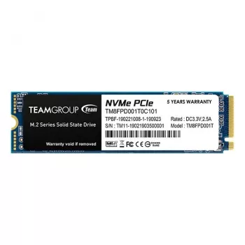 SSD disk Team Group 1 TB M.2 PCI Express 3.0 NVMe MP33 PRO