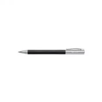 Faber-Castell Ambition Black ballpoint pen — resin body, black ink, single piece