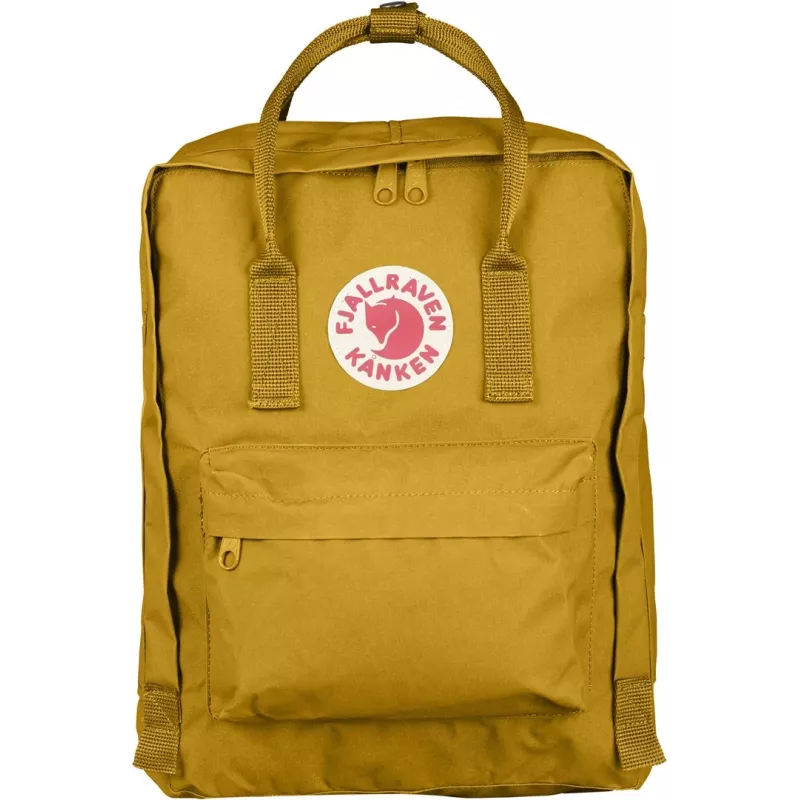 Fjällräven Kånken backpack Yellow Polypropylene PP Unisex 270x130x380mm
