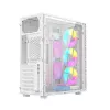 Computer case gaming Fornax 500, white