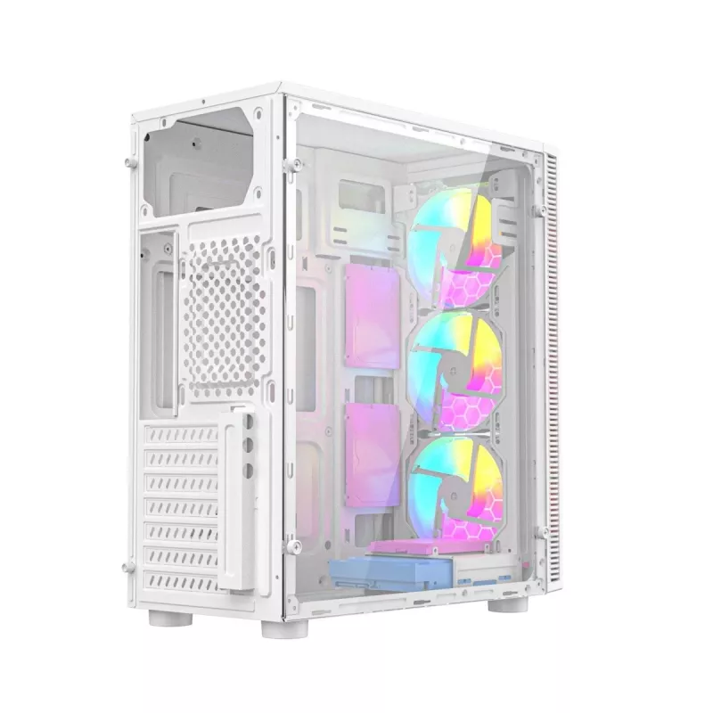 Computer case gaming Fornax 500, white