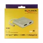 USB graphics adapter DeLOCK 87716 2560 x 1440 pixels Silver