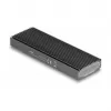 SSD enclosure DeLOCK External USB Type-C Combo Enclosure for M.2 NVMe PCIe or SATA SSD tool free