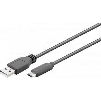 Wentronic 41074 USB Cable 1 m 3.2 Gen 2 (3.1 Gen 2) USB A USB C Black (41074)