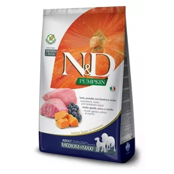 FARMINA N&D Pumpkin Lamb&Blueberry Adult Medium & Maxi - dry dog food - 12kg