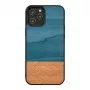 Phone case man and wood for iPhone 12 Pro Max denim black