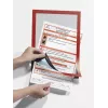 Magnetic Frame A4 Durable 4872-03 Red