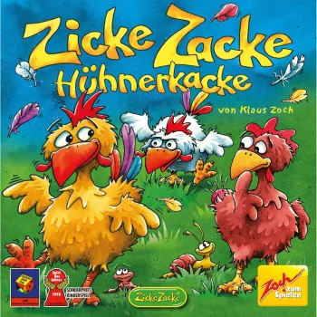 Zicke Zacke Chicken Cha Cha Cha, Board Game Children's Game of the Year 1998