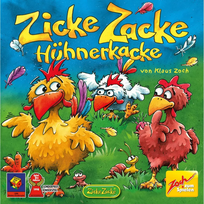 Zicke Zacke Chicken Cha Cha Cha, Board Game Children's Game of the Year 1998