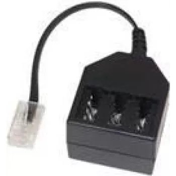 Telephone Splitter S/CONN RJ11 - 3x TAE NFN ShiverPeaks 71017-2