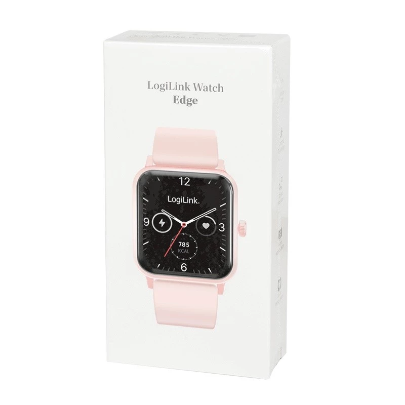 Smartwatch LCD, BT5.2 IP68, pink