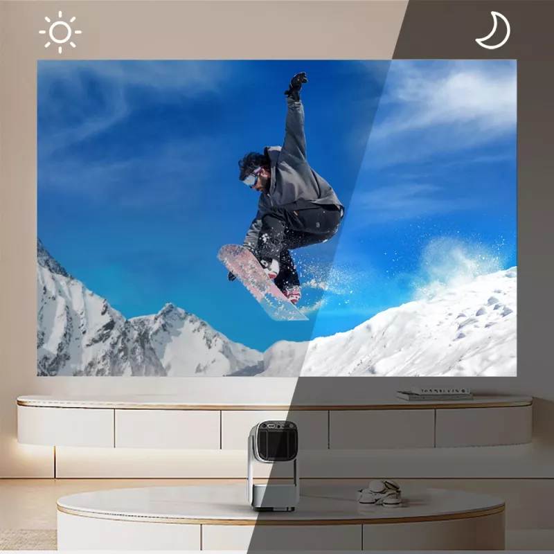Portable projector MANTA PMA102M24 — 1080p resolution, compact design