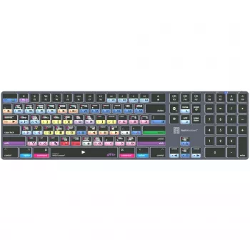 Logickeyboard Avid Media Composer - Pro Titan UK Mac - Keyboard - QWERTY