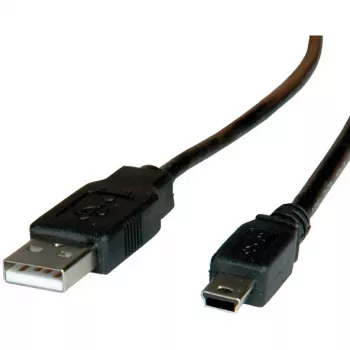 ROLINE USB 2.0 Cable, Type A - 5-Pin Mini 0,8m (11.02.8708)