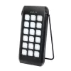 Logilink - Solar-Powerbank - flashlight - Li-Pol - 10000 mAh - 18 Watt - 3 A - PD 2.0, QC 3.0, Ultra Fast Charge - 2 Output Ports (USB Type A, 24 pin USB-C) - auf Cable: USB (PA027