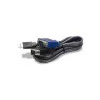 KVM Cable Trendnet TK-CU06 1.8m USB VGA Black