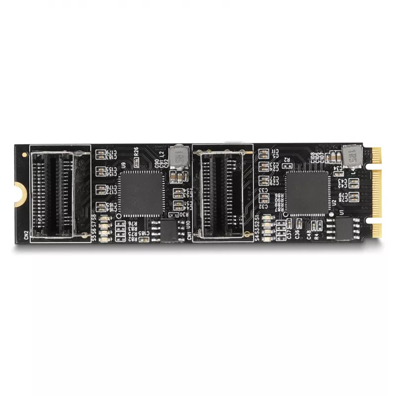 DeLOCK Converter M.2 2280 Key B+M male to 8 x SATA