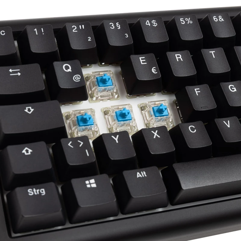 Ducky Tinker 65 RGB Gaming Keyboard - MX-Blue (ISO-DE)