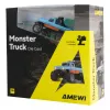 Radio-controlled Amewi Monster Truck DieCast 1:64 RTR, blue/orange