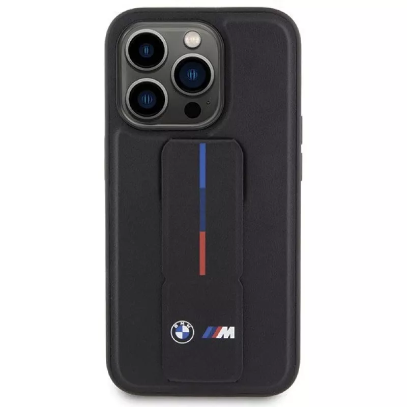 BMW | BMHCP15X22GSLK | Back cover | Apple | iPhone 15 Pro Max | TPU, PC, Eco-leather | Black