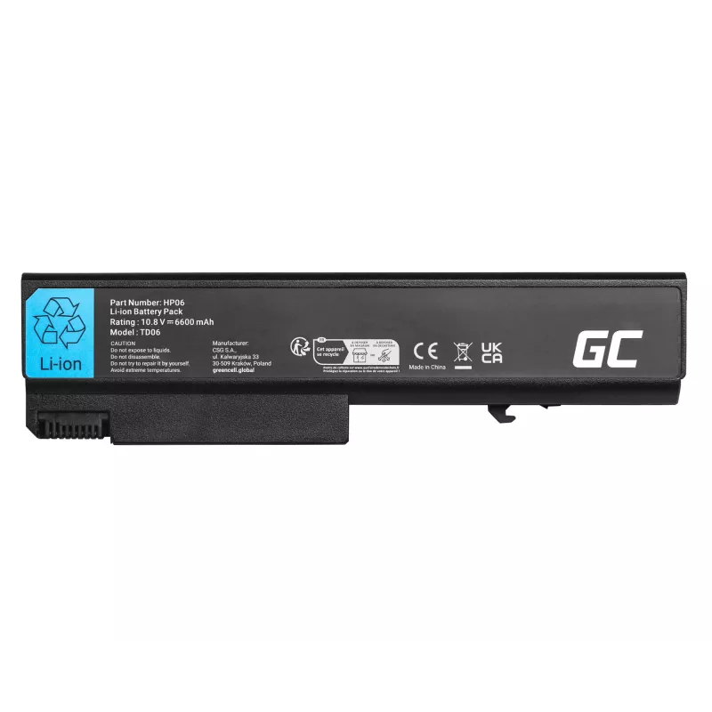Battery Green Cell HP06V2 for HP EliteBook ProBook series